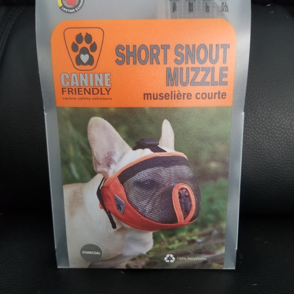 Short Snout, Canine Friendly Dog Muzzle